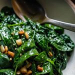 5-Minute Sautéed Spinach with Garlic and Lemon