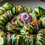 Sesame Cucumber Spiralized Salad Recipe