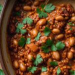 Mexican Baked Beans and Chorizo