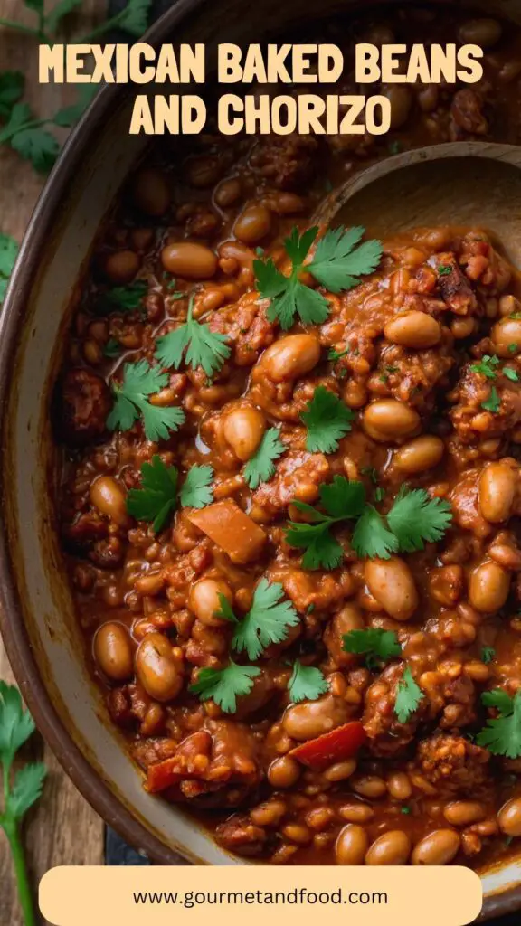 Mexican Baked Beans and Chorizo