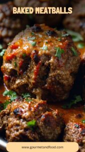 Baked Meatballs – Gourmet And Food