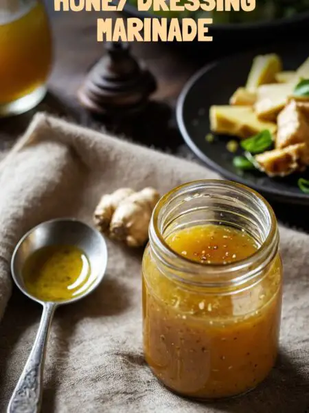 Fresh Ginger and Honey Dressing Marinade