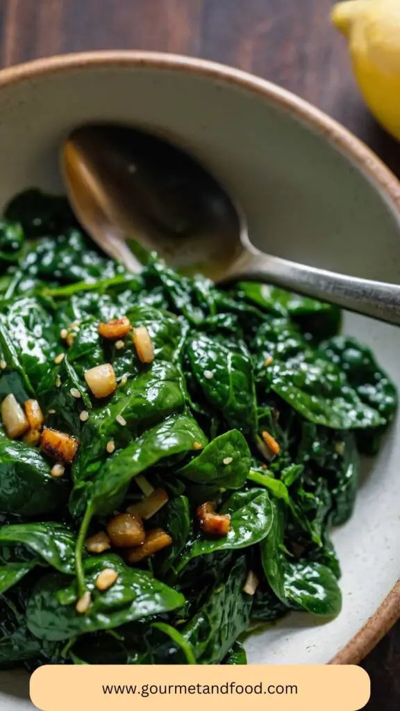 How to make 5-Minute Sautéed Spinach with Garlic and Lemon How to make 5-Minute Sautéed Spinach with Garlic and Lemon