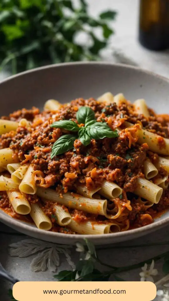 How to make Pasta With Bolognese Sauce Recipe