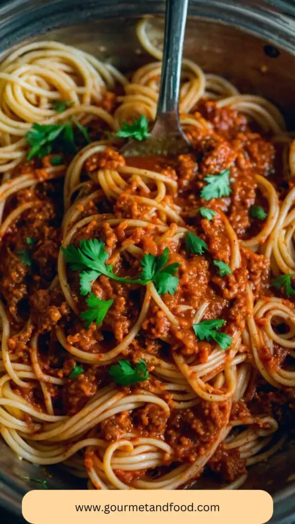 How to make One Pot Spaghetti with Meat Sauce