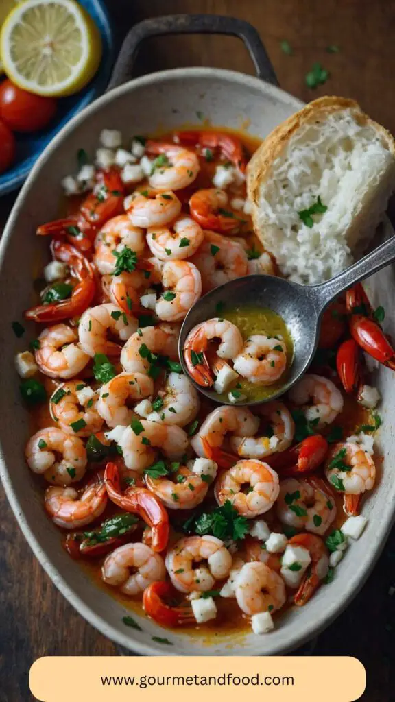 How to make Greek Shrimp Recipe