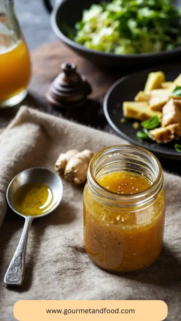 How to make Fresh Ginger and Honey Dressing Marinade