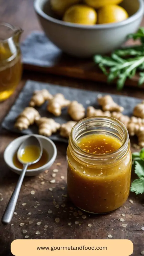 Fresh Ginger and Honey Dressing Marinade Recipe