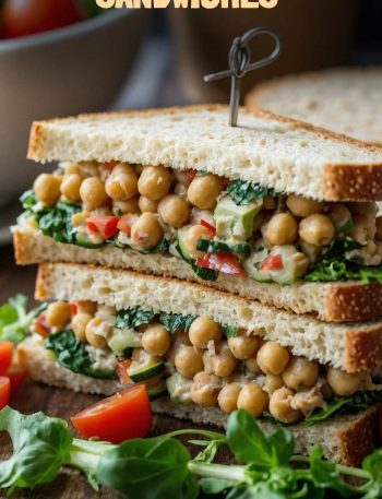 Chickpea Salad Sandwiches