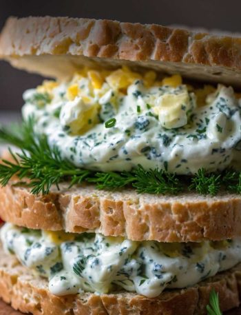 Greek Yogurt Egg Salad with Dill