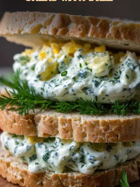 Greek Yogurt Egg Salad with Dill