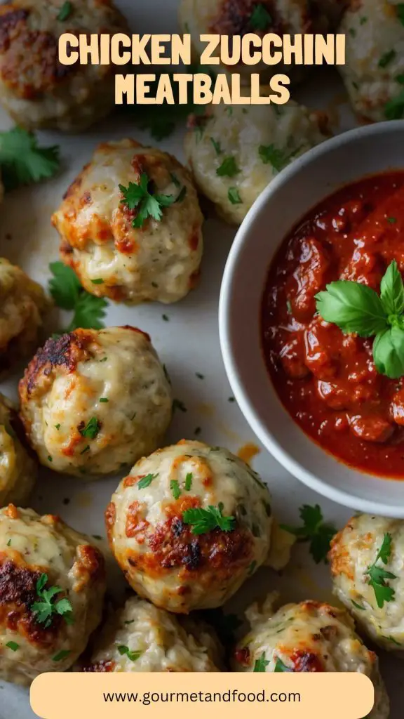 Chicken Zucchini Meatballs