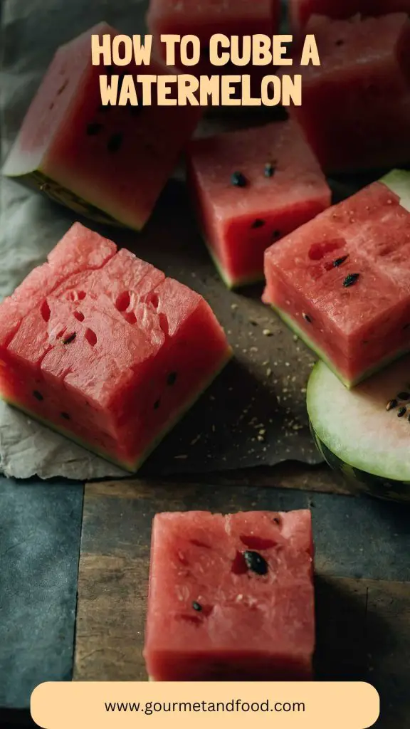 How to Cube a Watermelon 