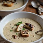 Mushroom Brie Soup Recipe