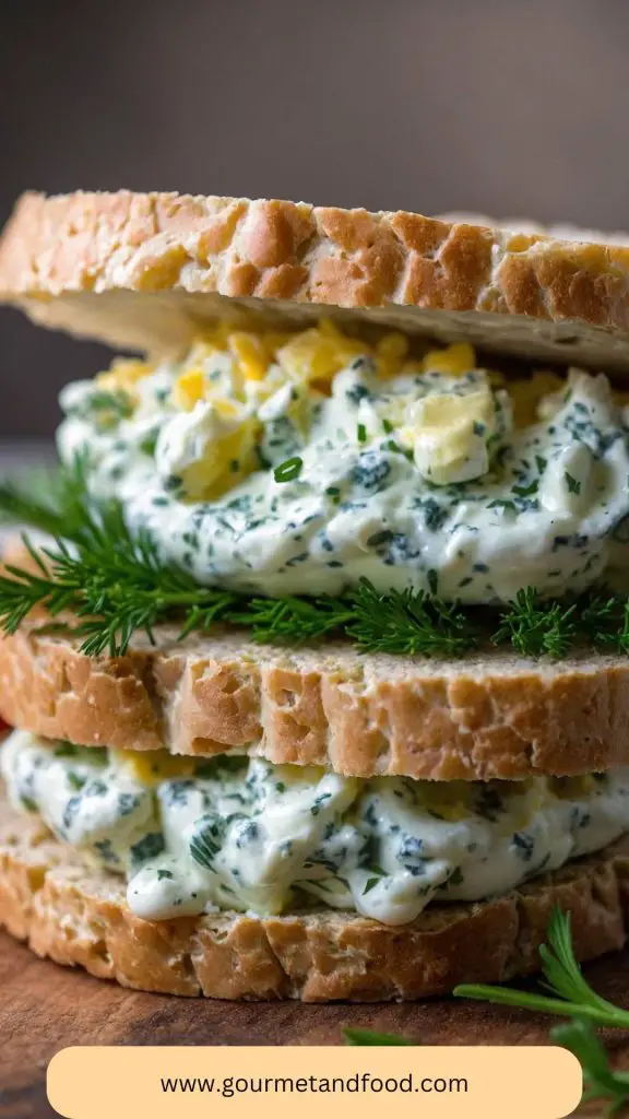 How to make Greek Yogurt Egg Salad with Dill