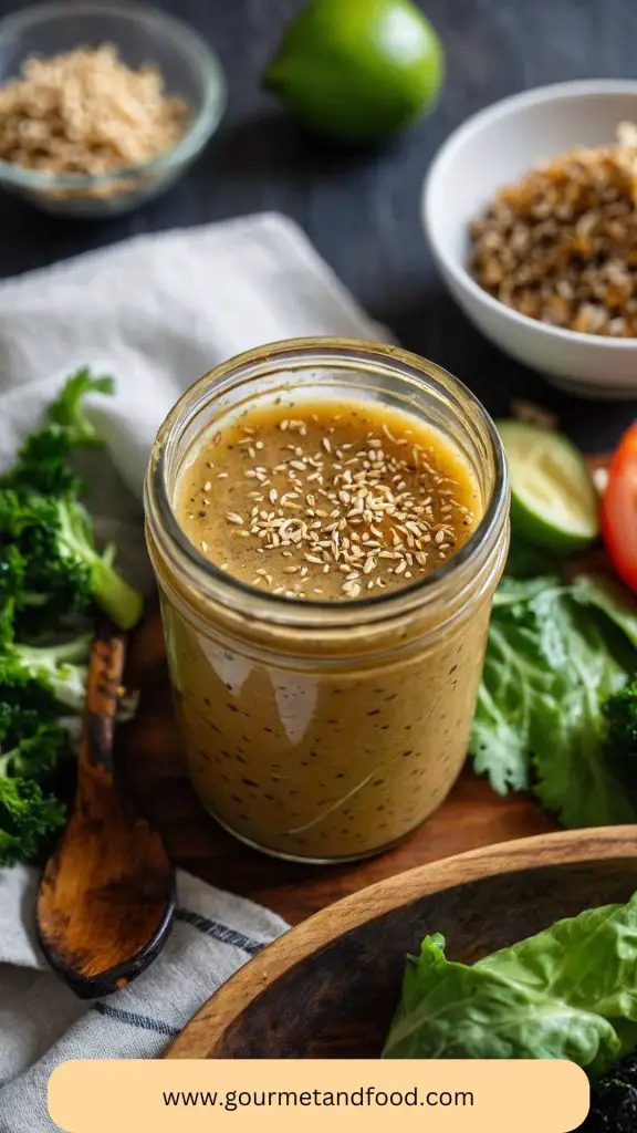How to make Miso Sesame Ginger Dressing 