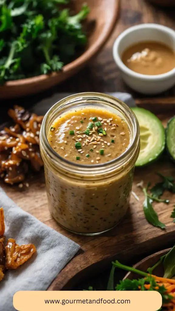 Miso Sesame Ginger Dressing Recipe