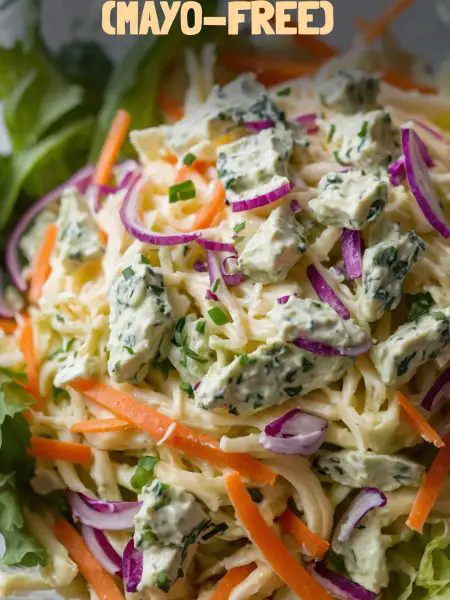 Bar Harbor Coleslaw (Mayo-Free)