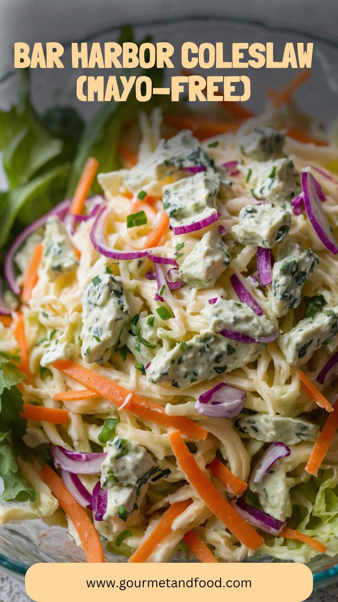 Bar Harbor Coleslaw (Mayo-Free)