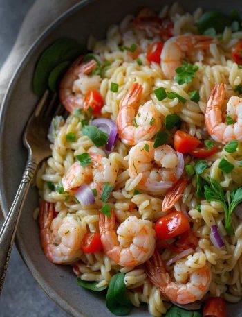 Shrimp Orzo Salad
