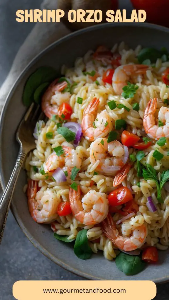 Shrimp Orzo Salad