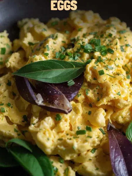Olive Oil Scrambled Eggs