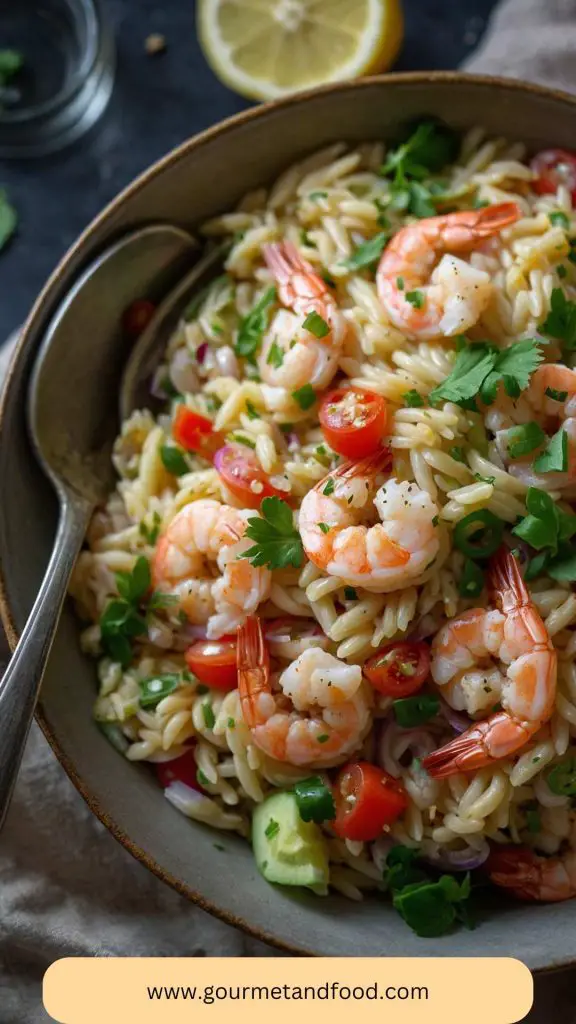 Shrimp Orzo Salad Recipe