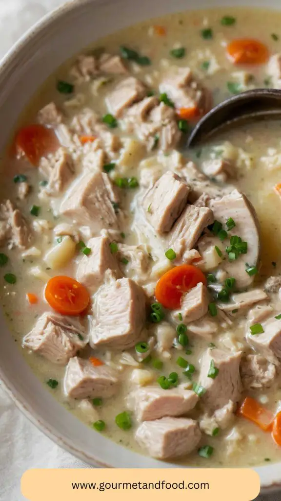 Creamy Chicken Rice Soup Recipe