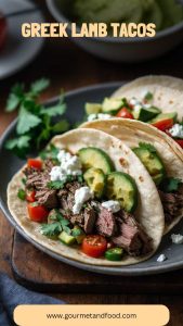 Greek Lamb Tacos – Gourmet And Food