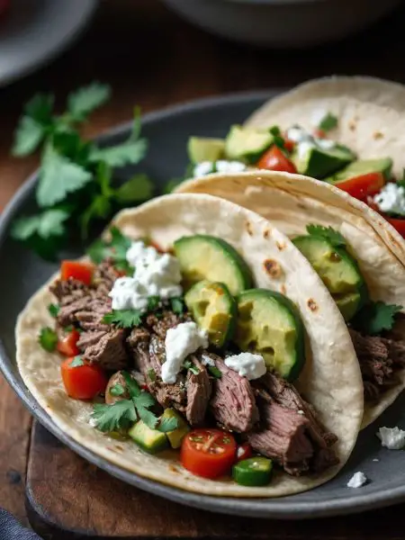Greek Lamb Tacos