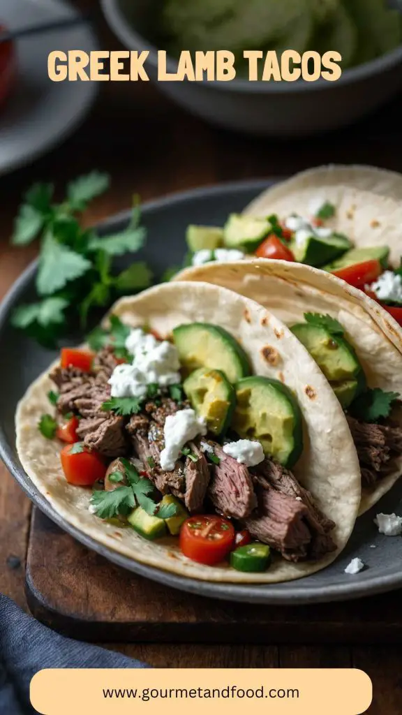 Greek Lamb Tacos