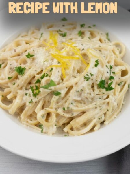 Alfredo Sauce Recipe With Lemon