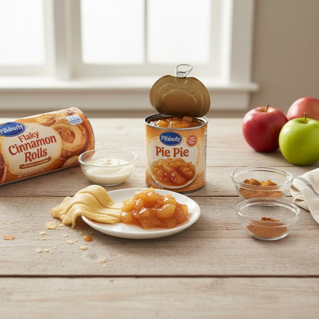 Ingredients You'll Need To Make This Apple Pie Cups Recipe