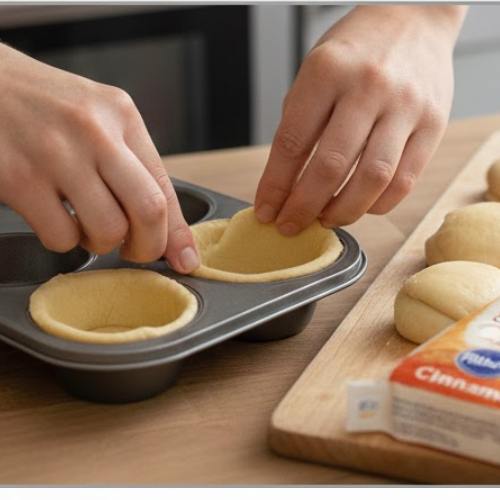 Step 2: Prepare the Cinnamon Rolls