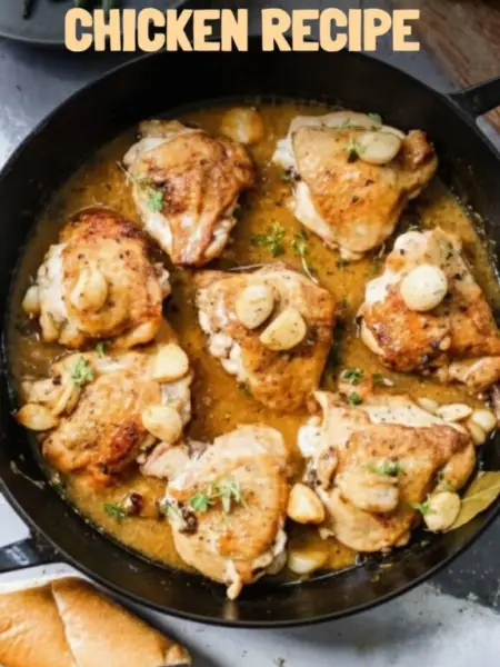 40 Clove Garlic Chicken Recipe