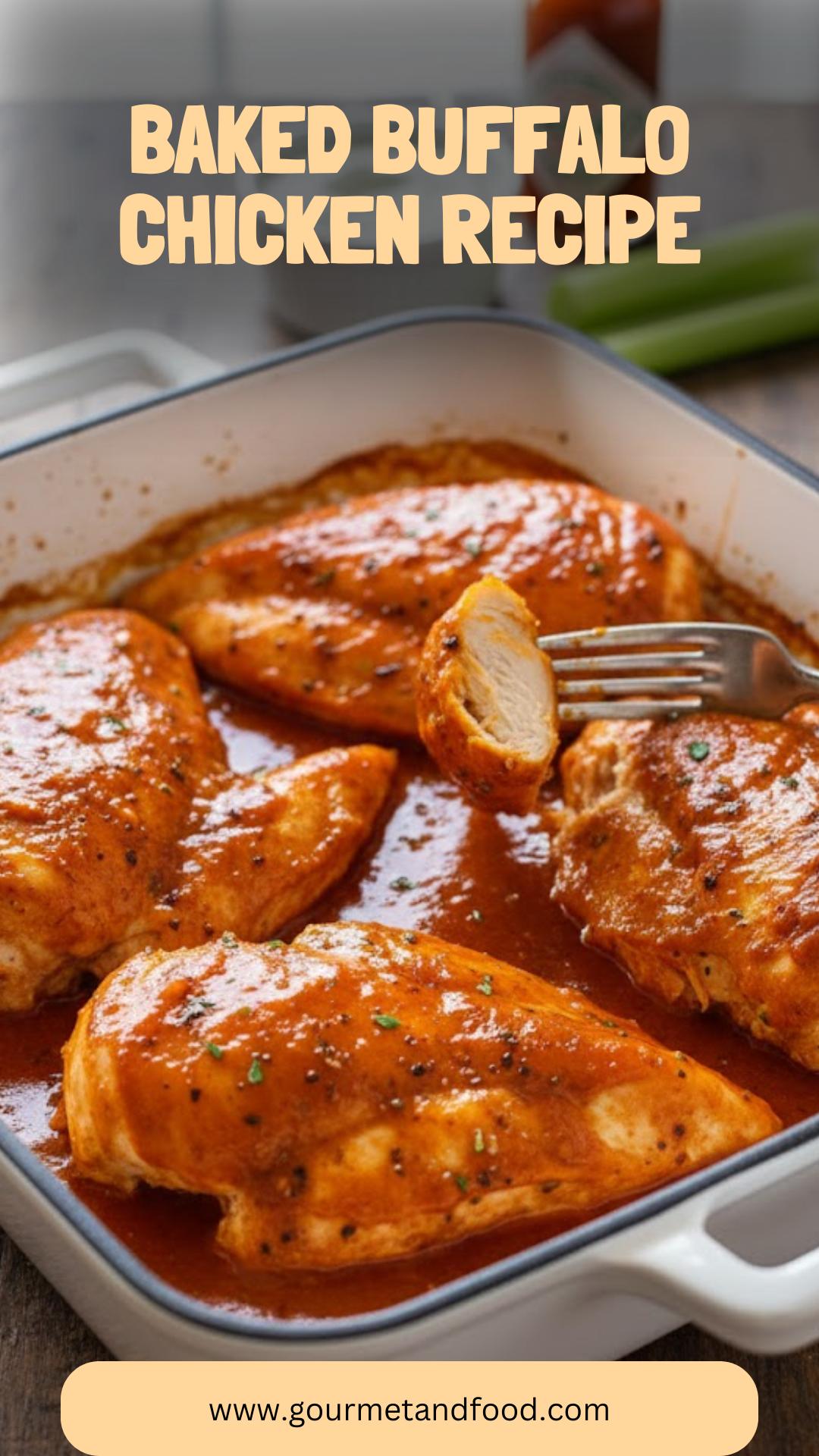Baked Buffalo Chicken Recipe