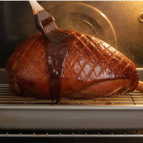 Step 6: Baste and Glaze