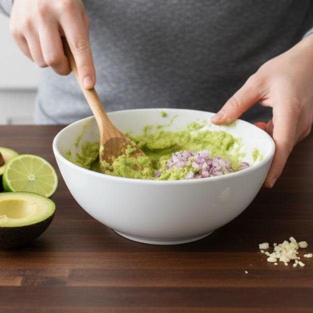 Step 2: Prepare the Avocado Mixture Step 2: Prepare the Avocado Mixture