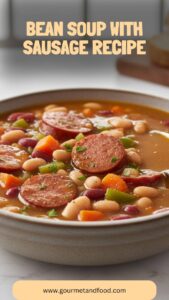 Bean Soup With Sausage Recipe – Gourmet And Food