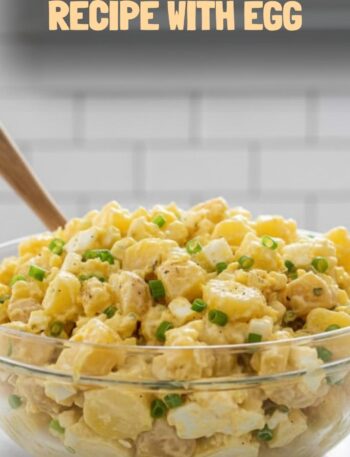 Basic Potato Salad Recipe with Egg