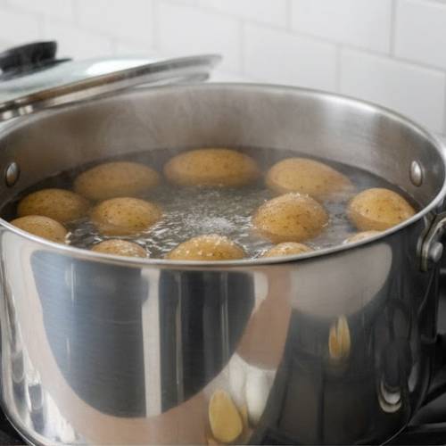 Step 1: Boil the Potatoes