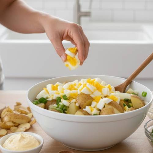 Step 4: Incorporate the Eggs