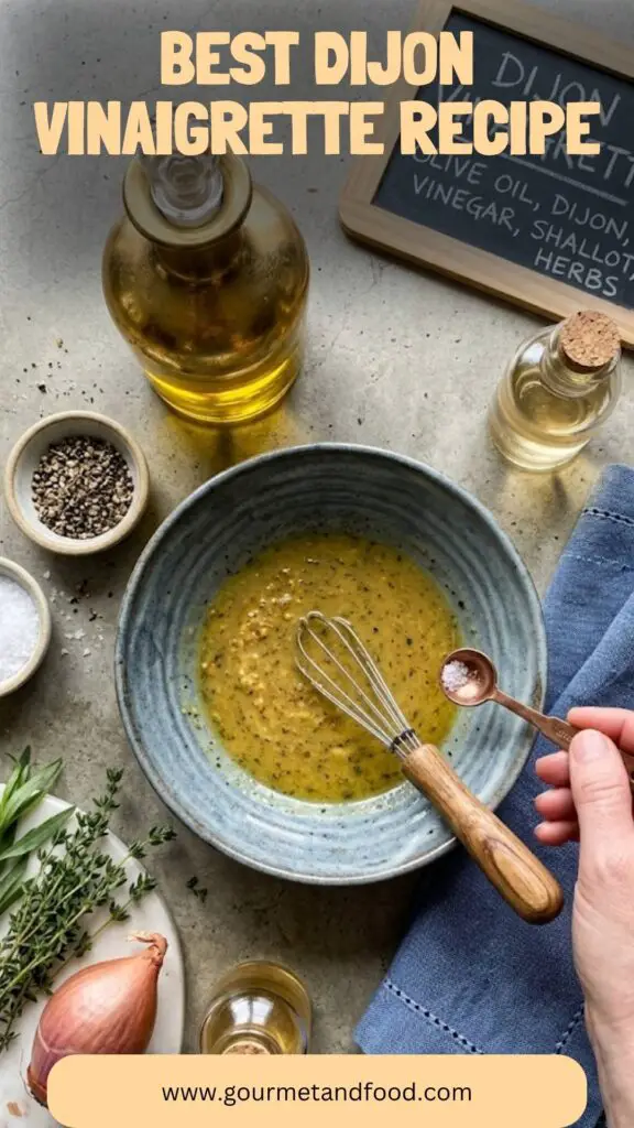 Best Dijon Vinaigrette Recipe Best Dijon Vinaigrette Recipe