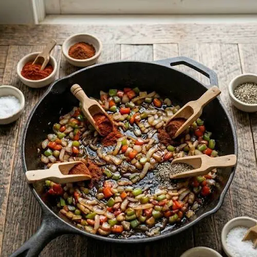 Step 4: Add the Spices